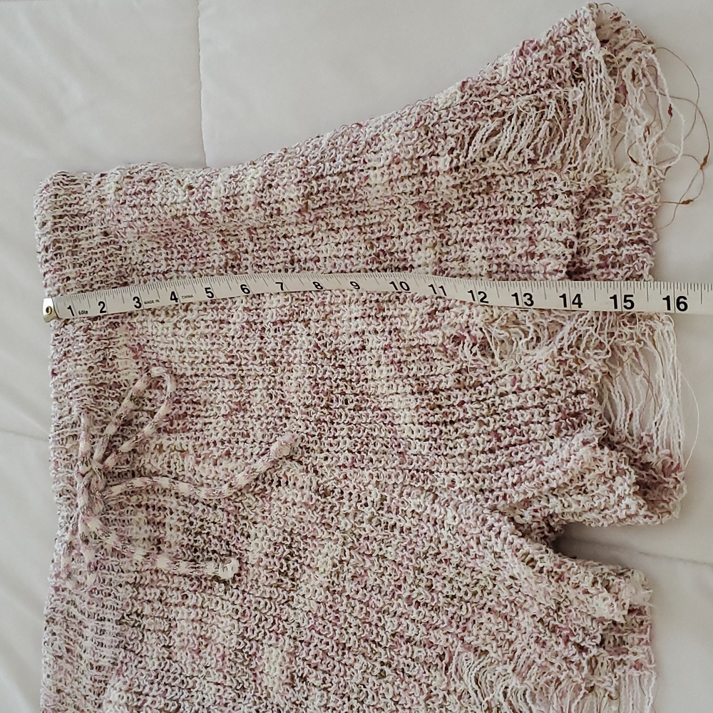 NWOT POL Distressed shorts elastic & drawstring L - Picture 4 of 9